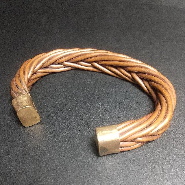 銅 バングル Viking warrior solid 16.2cm