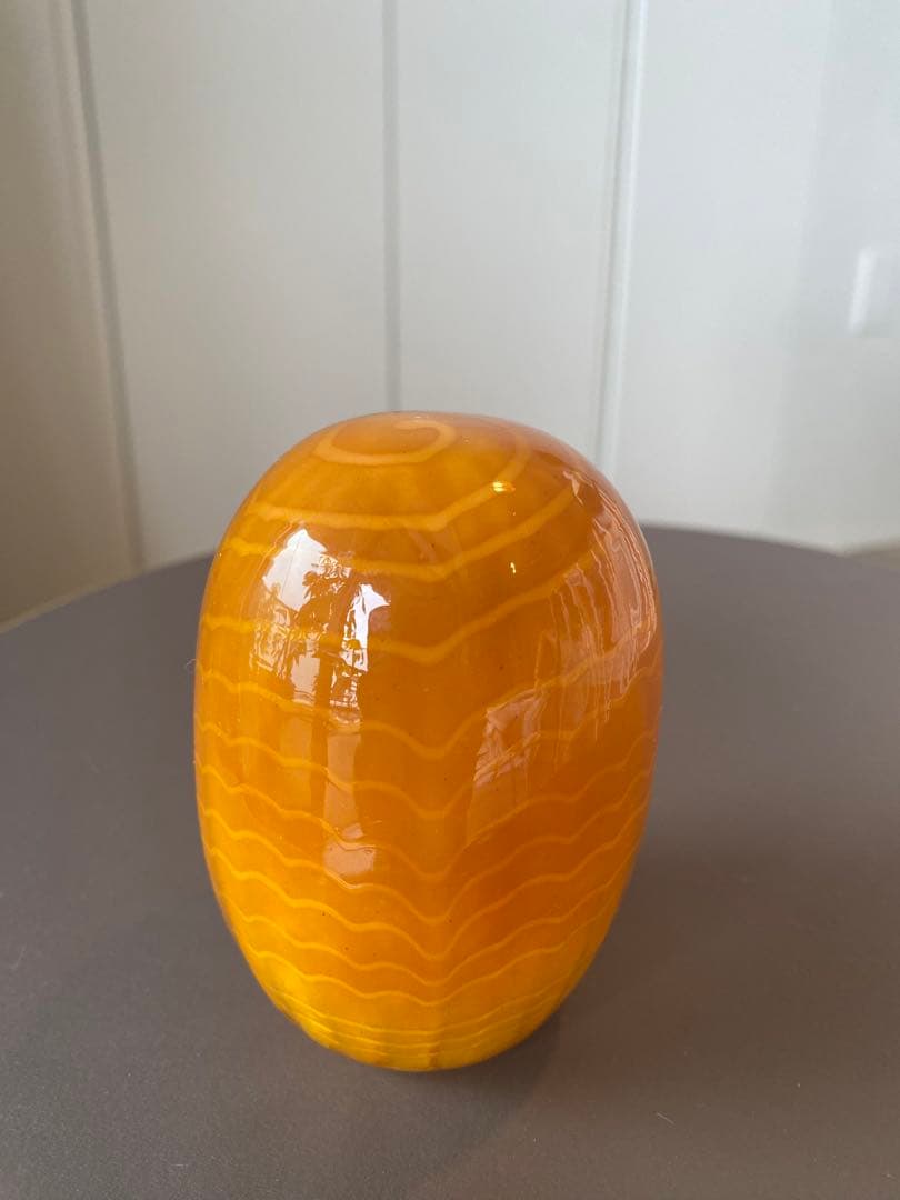 置物 Ittala Northern owl yellow