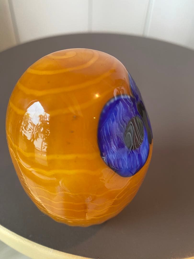 置物 Ittala Northern owl yellow