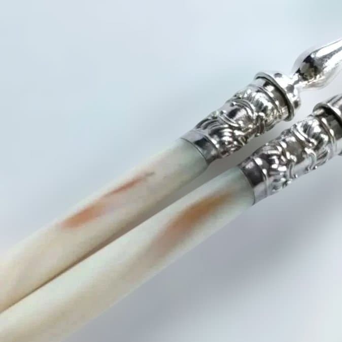 カトラリーセット①　マザーオブパール　白蝶貝　アンティーク　ビンテージ