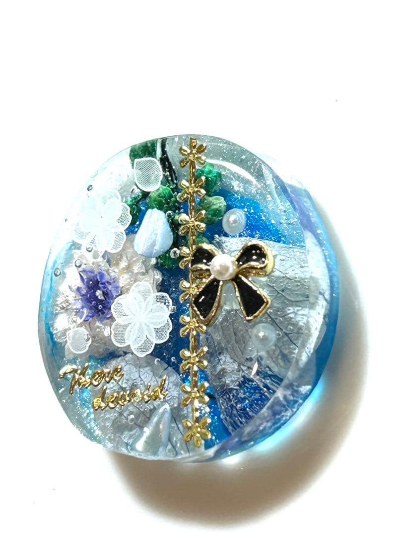 新作☆レジンヘアゴム　フェアリー♡雪の妖精達