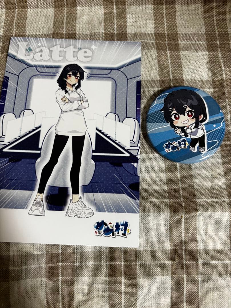 めめ村 Latte ポップアップ ポストカード 缶バッジ - メルカリ