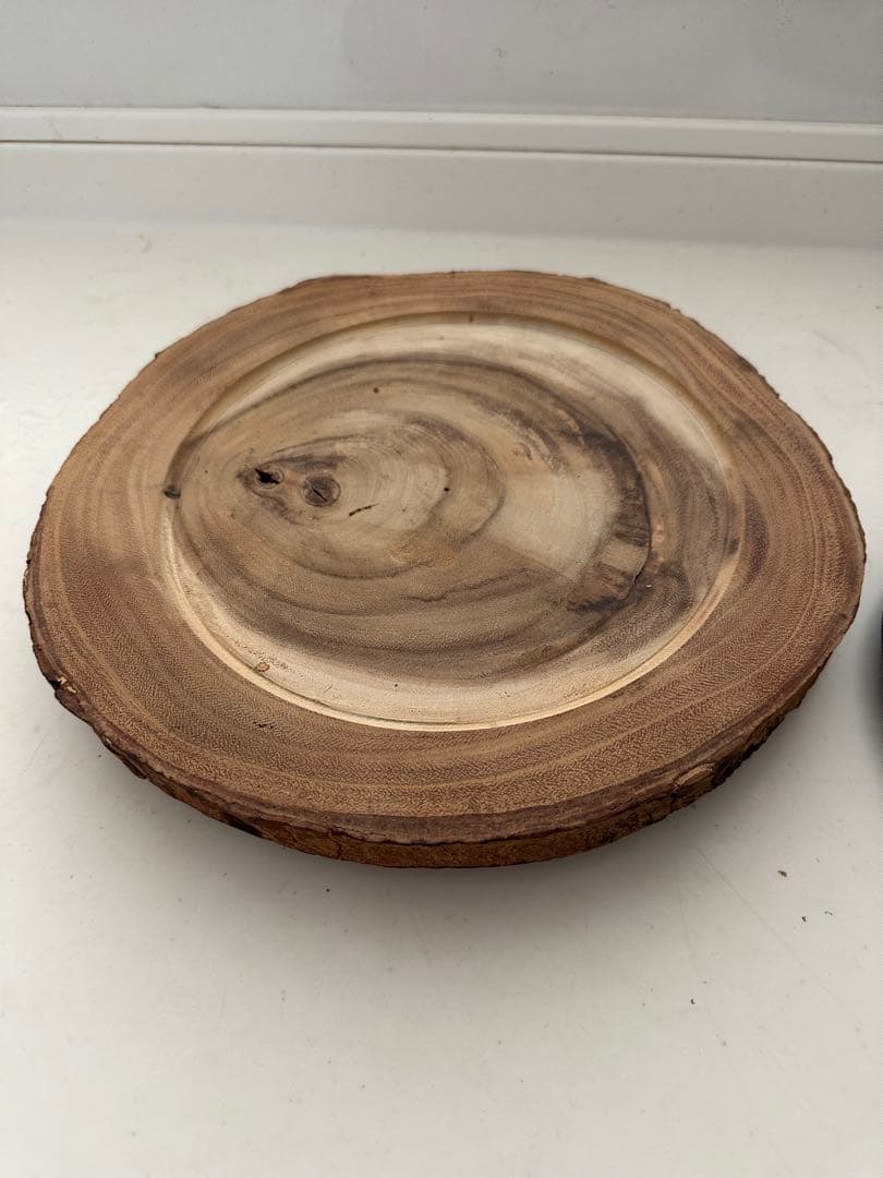 鉄板ステーキ皿　木台　2組セット