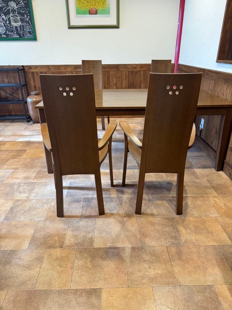 【サントリー樽ものがたり】美品ダイニングチェア