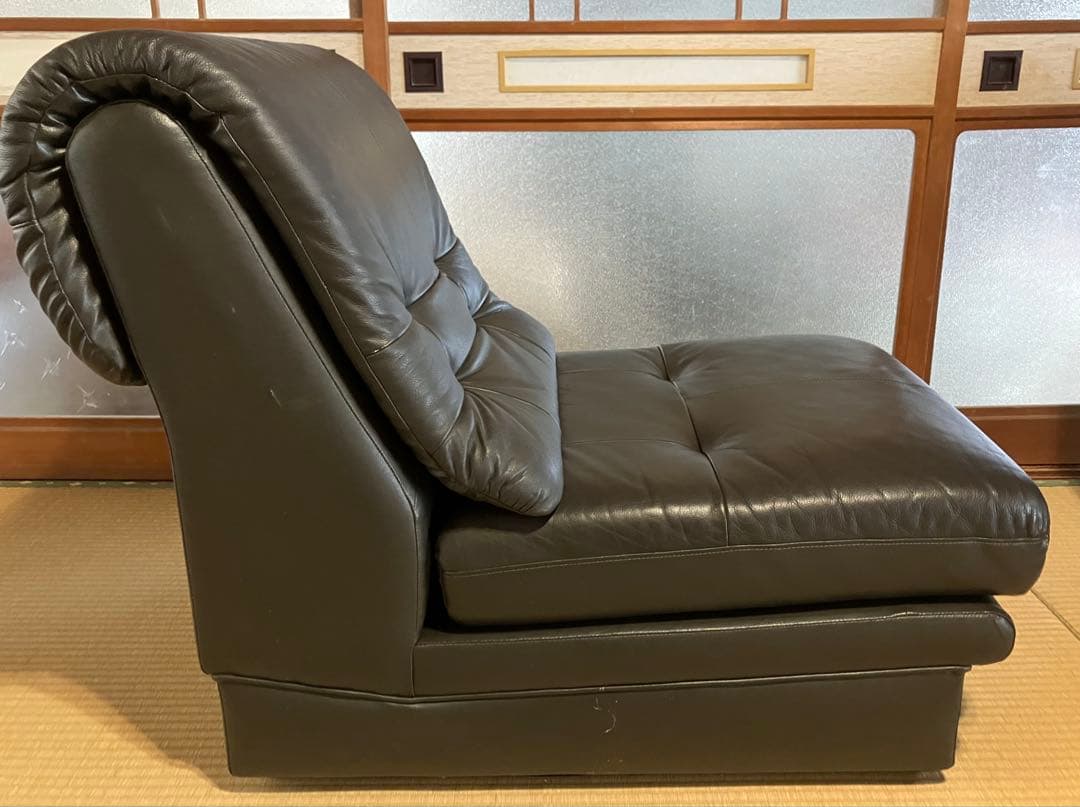 カリモク コーナーソファ＆一人掛けソファセット ブラック