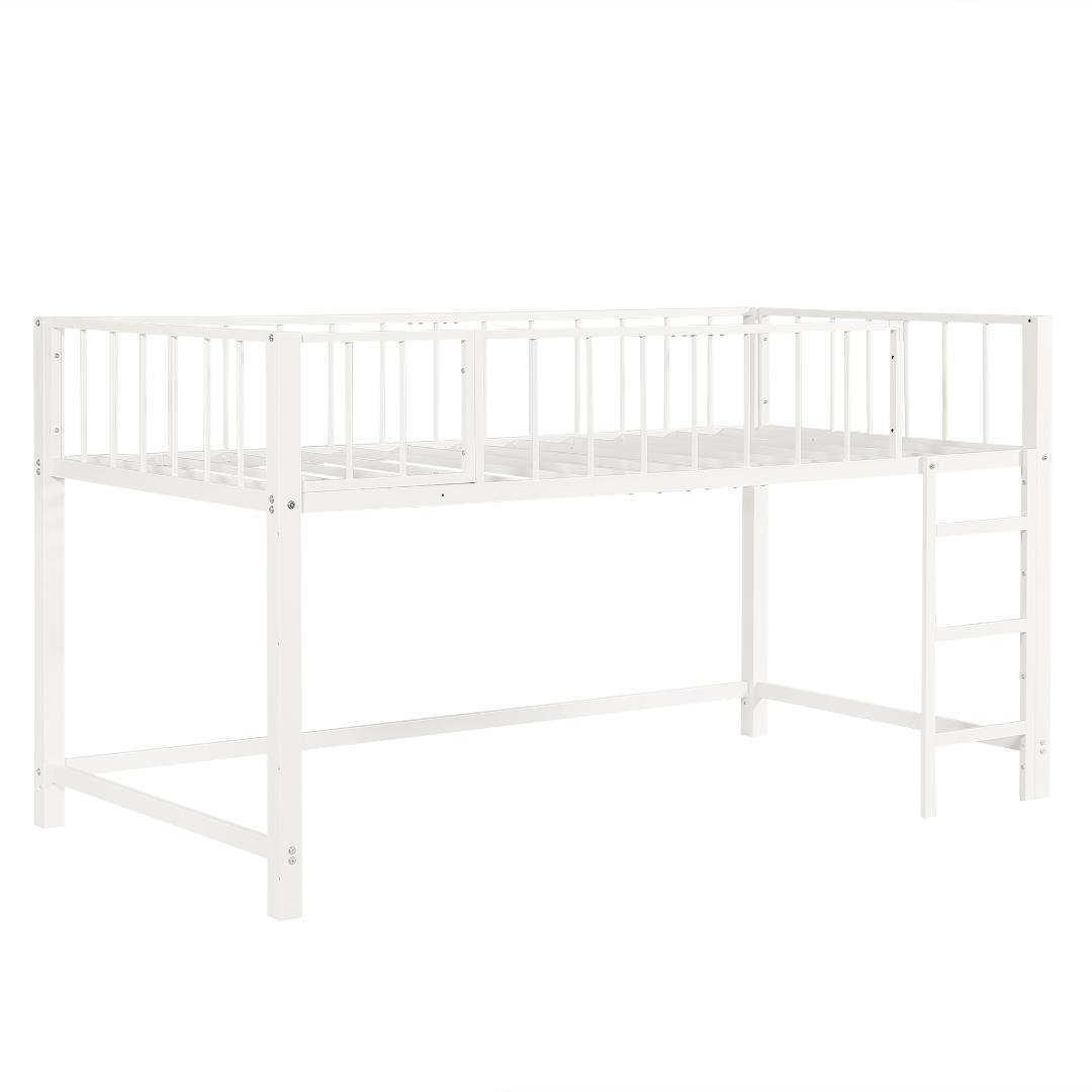 ロフトベッド 高さ110cm ロフトベッド ロータイプ 左右入れ替え子供ベッド