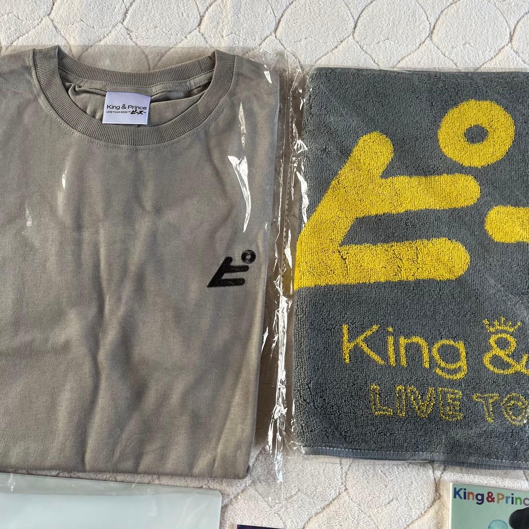 ☆新品未開封☆King＆Prince ピース Tシャツタオルポストカードバッグ