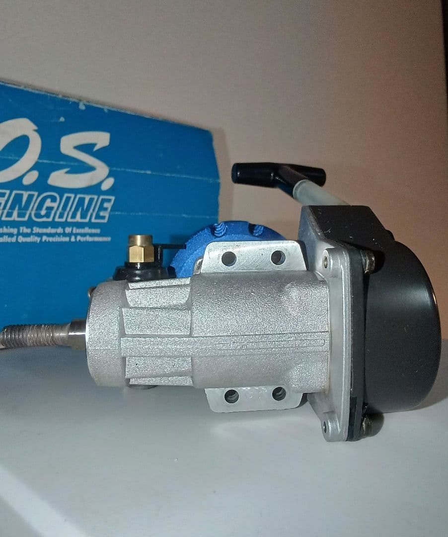 ジャンク扱い ほぼ未使用 O.S. MAX 18CV-Rエンジン ドラムキャブ