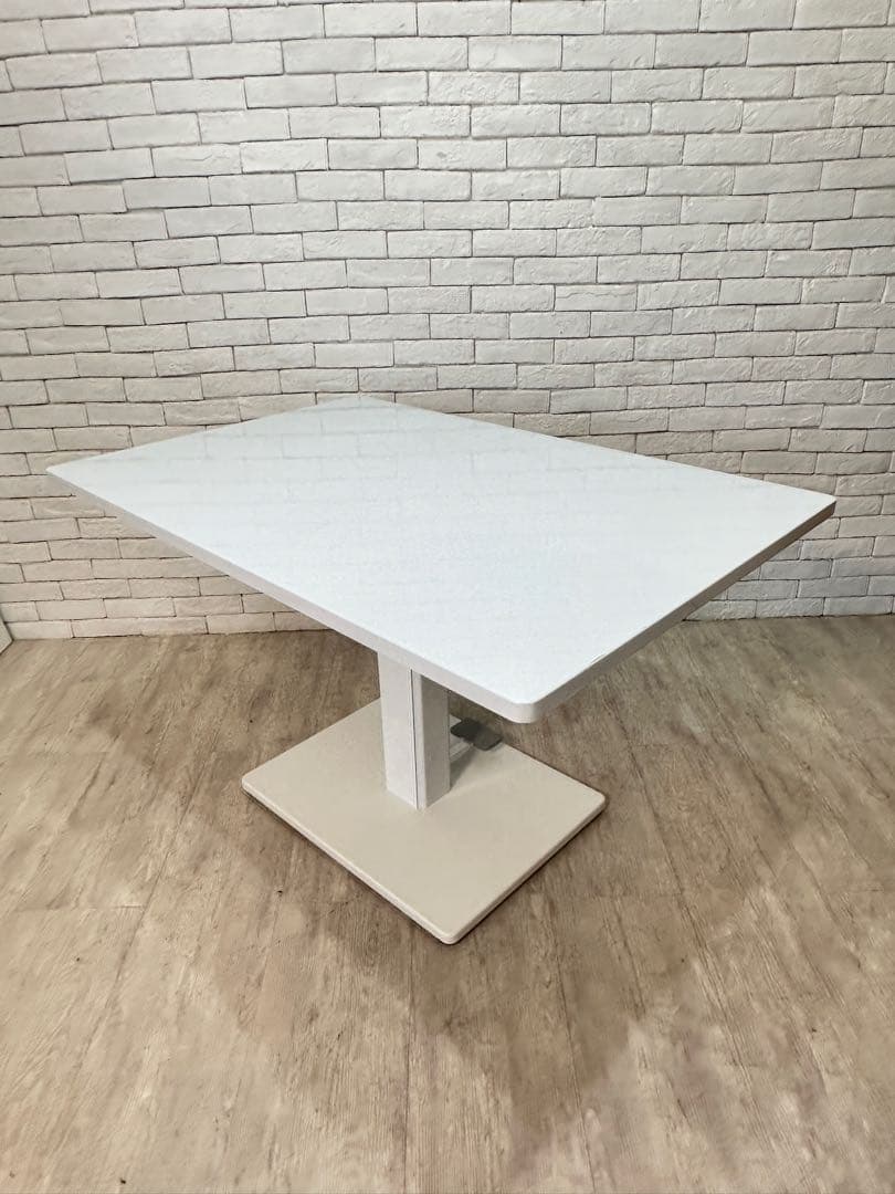 ②東京都内23区配送無料】昇降テーブル　ダイニング　センター　リビング　食卓