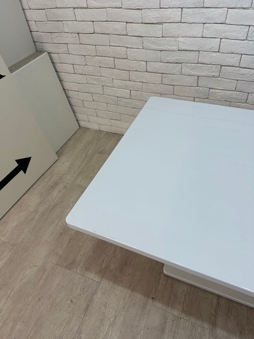 ②東京都内23区配送無料】昇降テーブル　ダイニング　センター　リビング　食卓