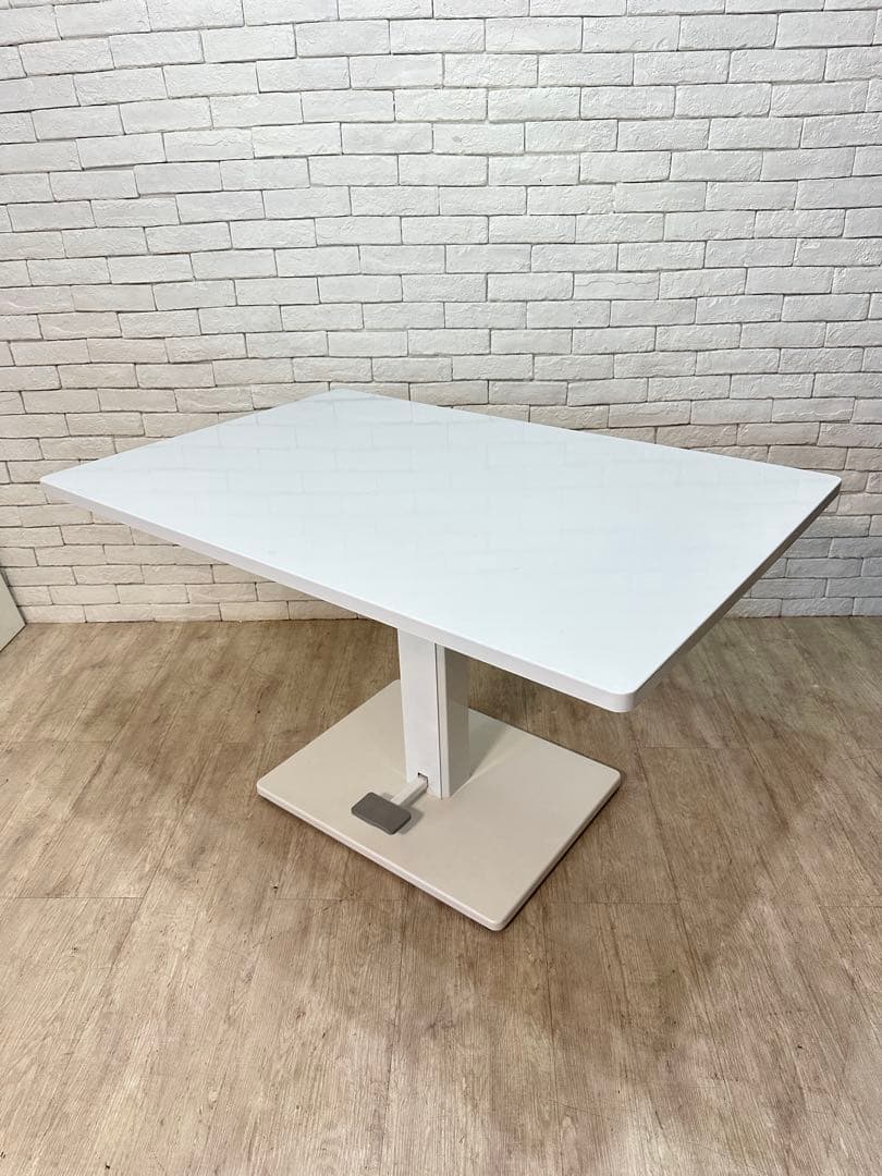 ②東京都内23区配送無料】昇降テーブル　ダイニング　センター　リビング　食卓