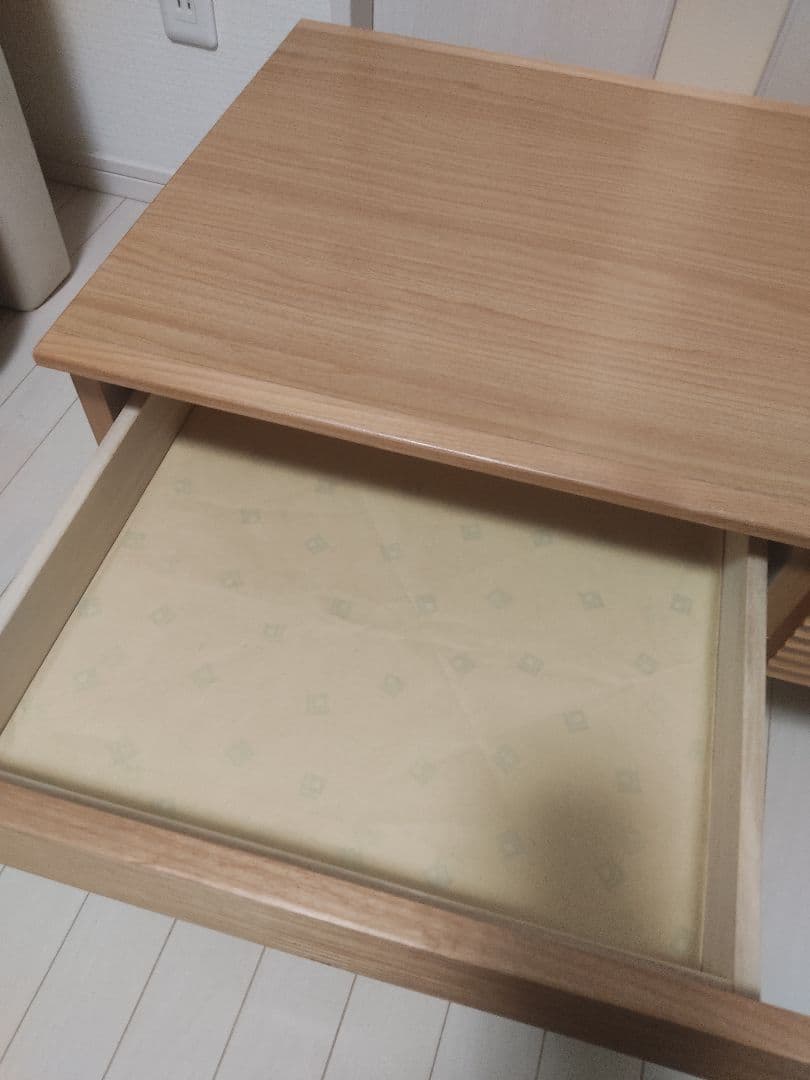 ローテーブル　ISSEIKI　一生紀　幅100 引出し付