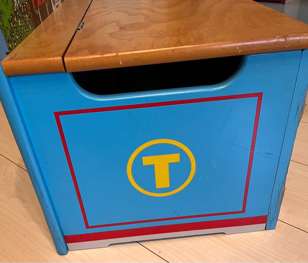 トーマス 木製 収納ケース 椅子 ベンチ