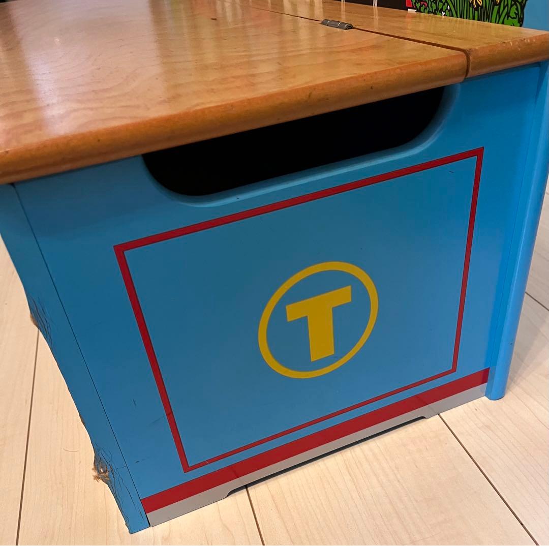 トーマス 木製 収納ケース 椅子 ベンチ