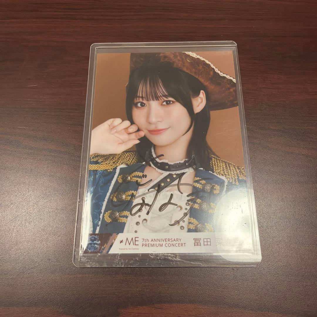 ≠ME ノイミー 海賊衣装 生写真 直筆 冨田菜々風 ヨリ - メルカリ