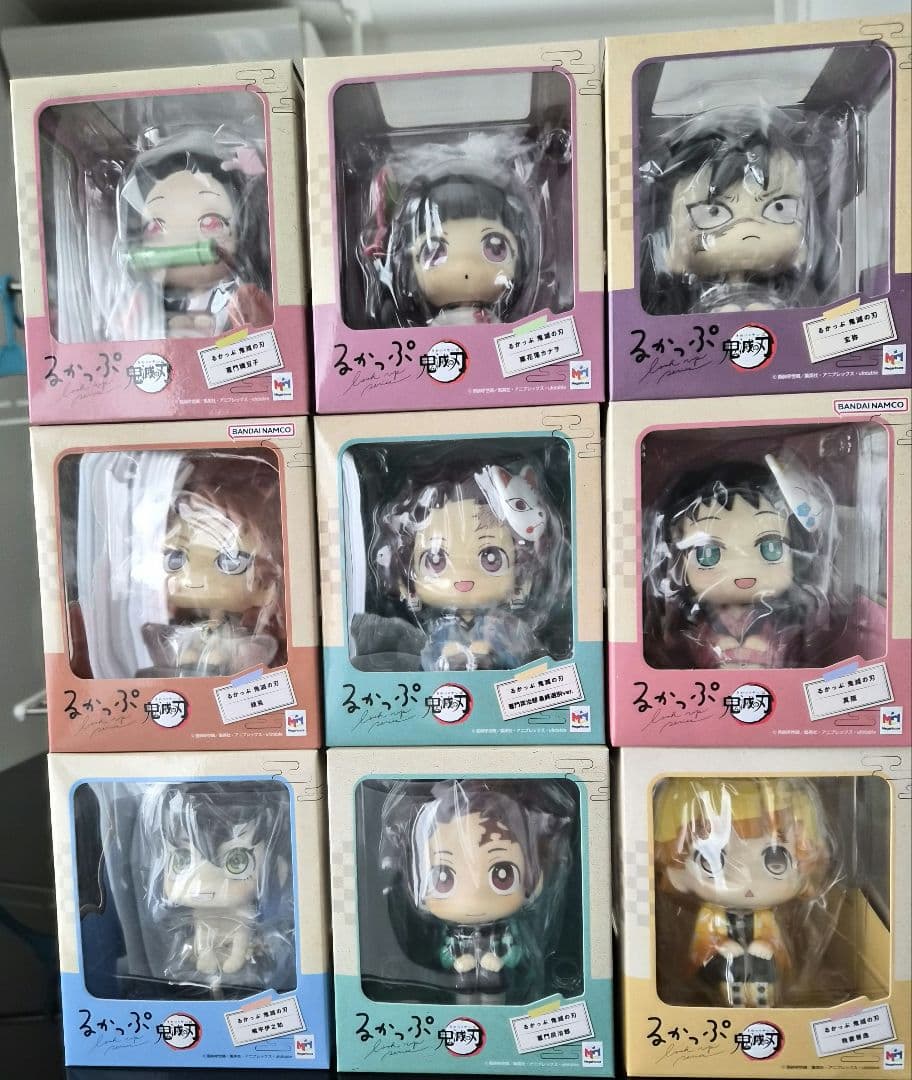 るかっぷ 鬼滅の刃 フィギュア 20体セット［限定特典　座布団付き］