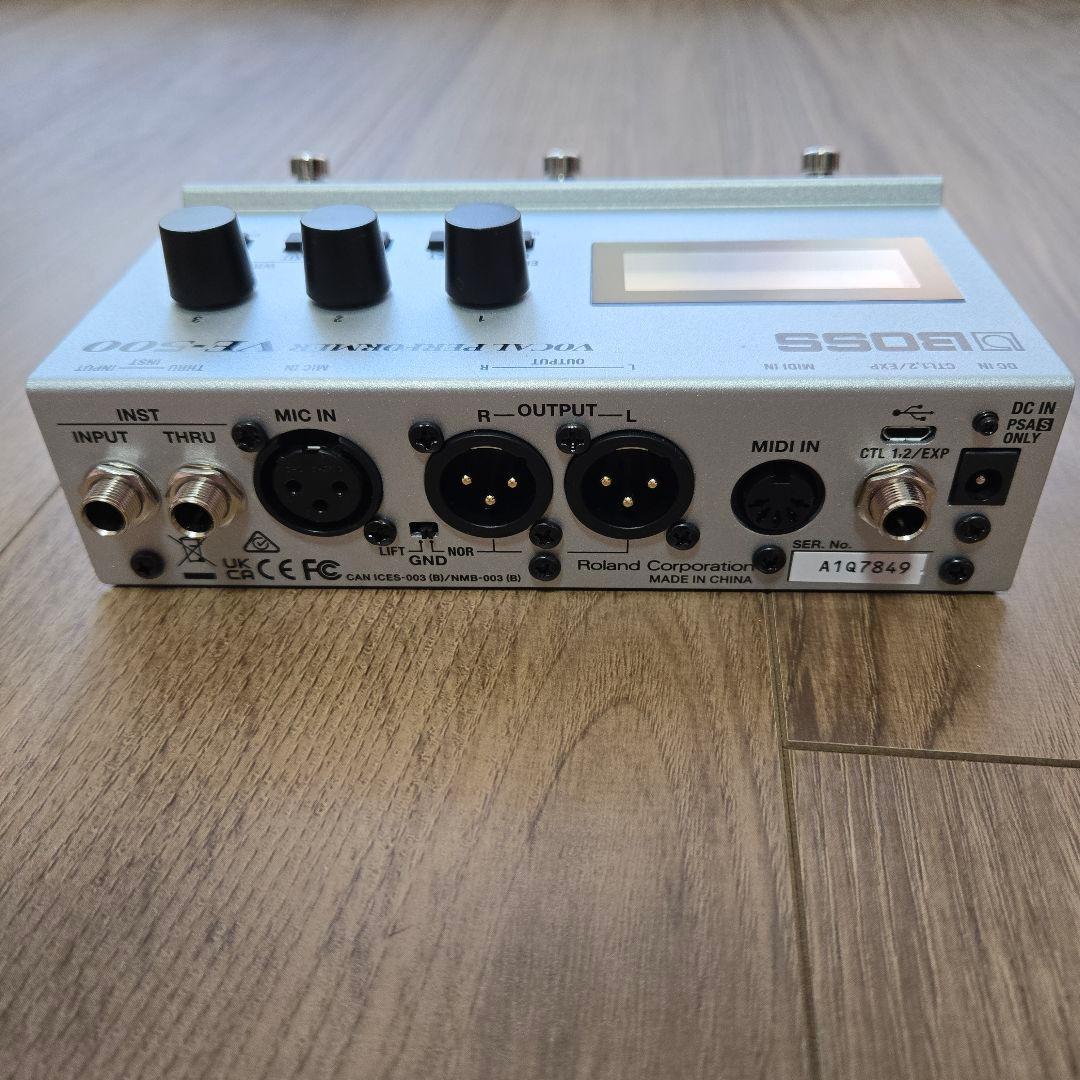 【超美品】BOSS VE-500 ボーカルパフォーマー（ボーカルエフェクター）