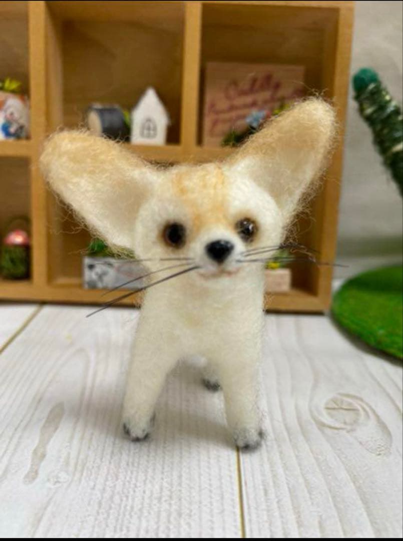 羊毛フェルトふにゃんこのオーダーページ