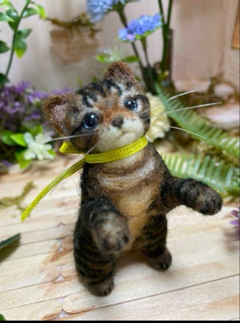 羊毛フェルトふにゃんこのオーダーページ