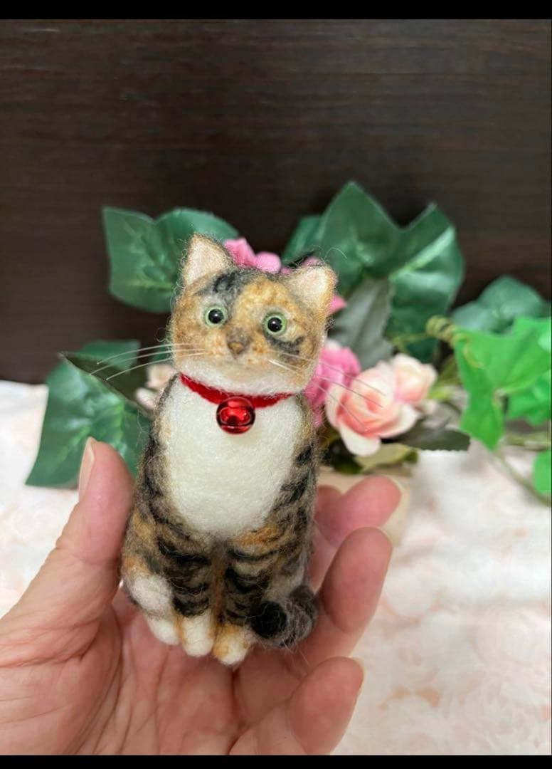羊毛フェルトふにゃんこのオーダーページ