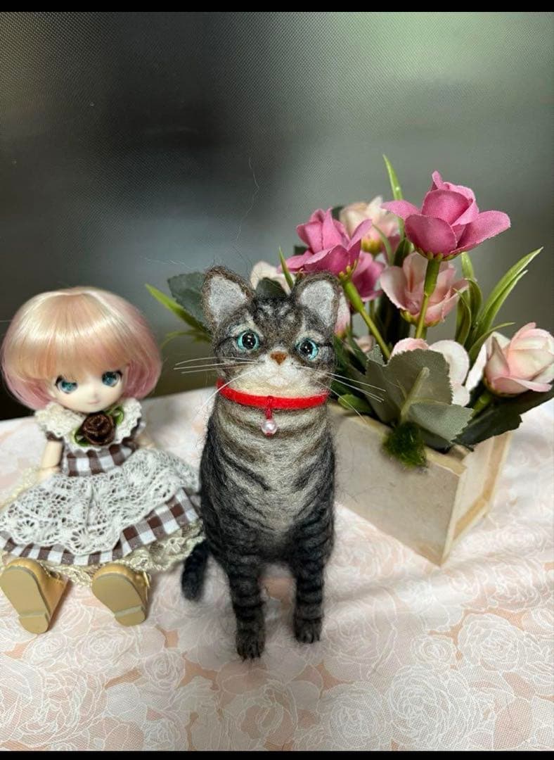 羊毛フェルトふにゃんこのオーダーページ