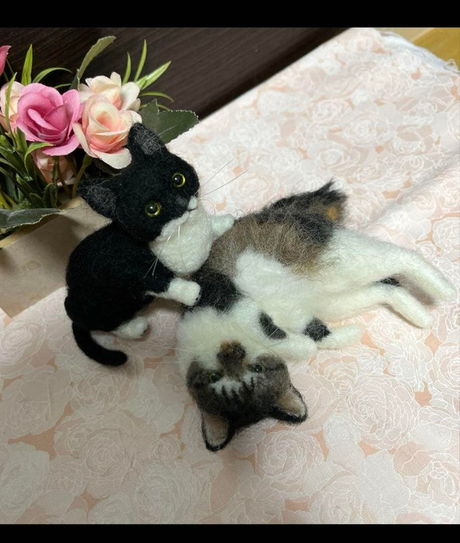 羊毛フェルトふにゃんこのオーダーページ
