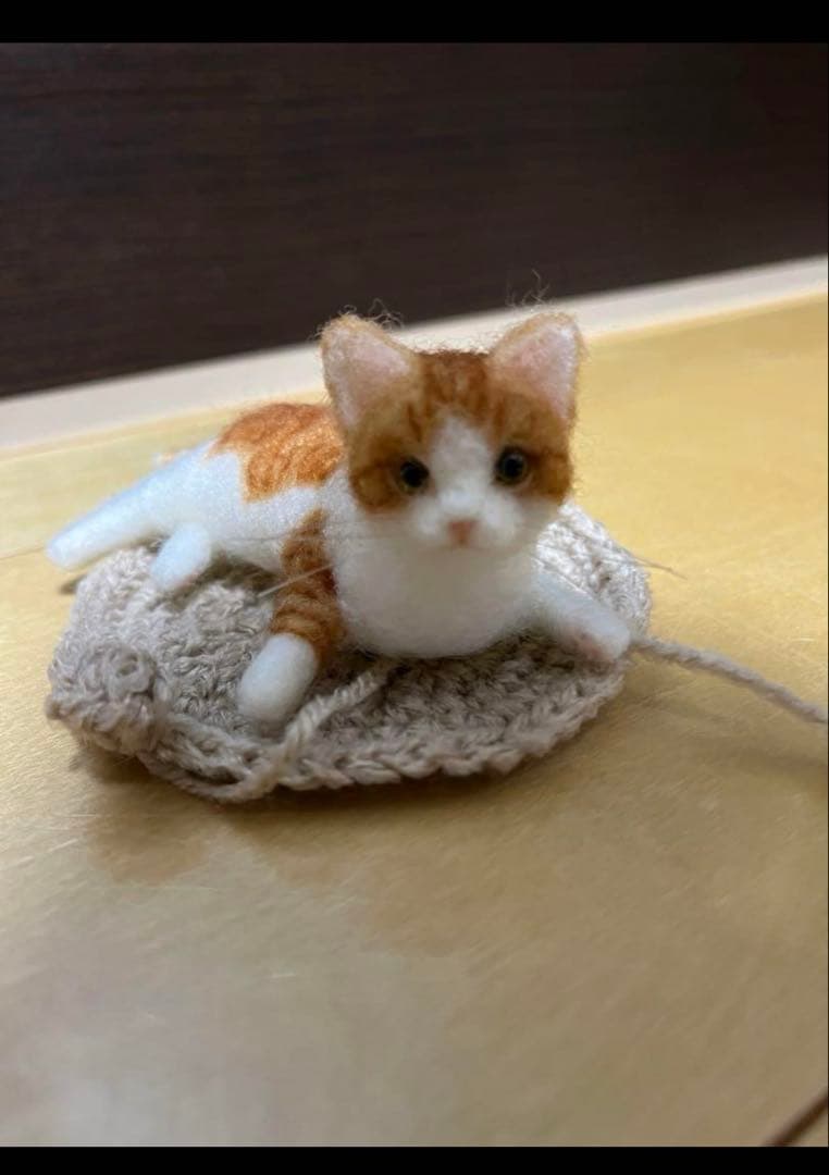 羊毛フェルトふにゃんこのオーダーページ