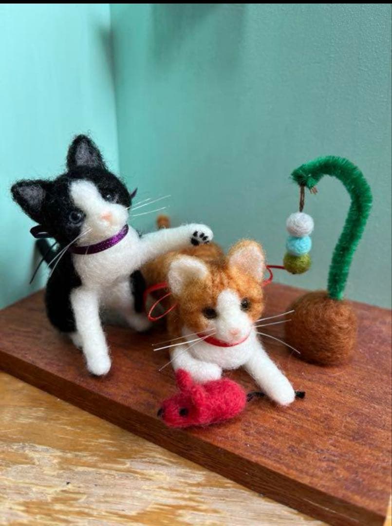 羊毛フェルトふにゃんこのオーダーページ