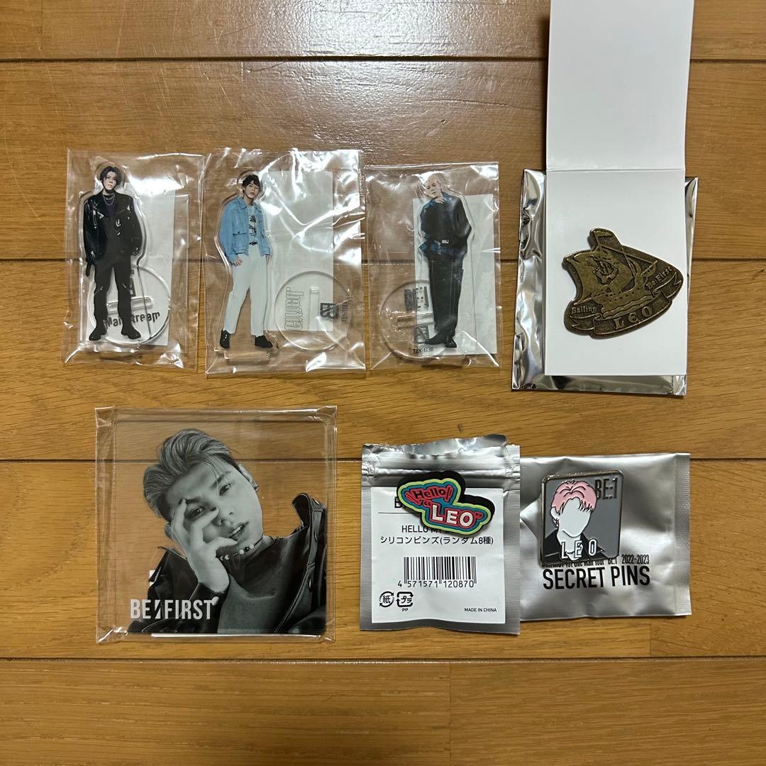 BE:FIRST LEO セット ミニアクスタ ピンズ コースター レオ - メルカリ