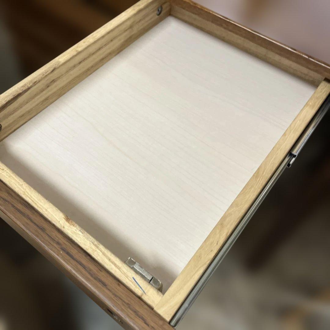 【KEYUCA】◇学習机セット◆ワゴン付き◇鍵付き◆