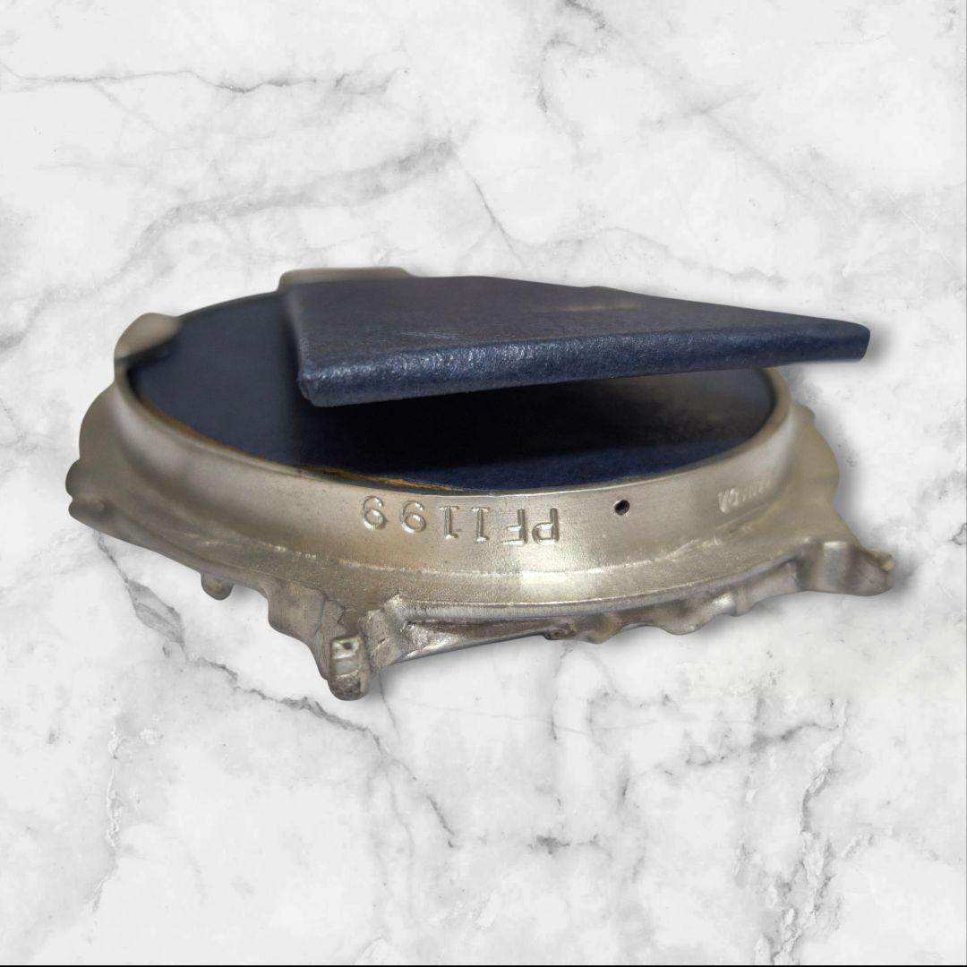 シーガル　ピューター　写真立て　Seagull　ミニフォトフレーム　楕円形