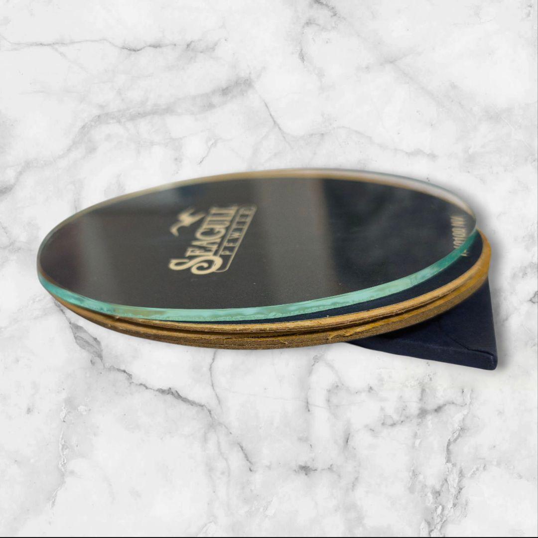 シーガル　ピューター　写真立て　Seagull　ミニフォトフレーム　楕円形