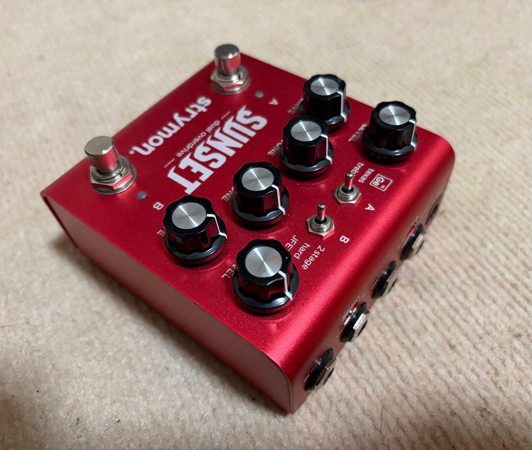 【美品】Strymon SUNSET デュアルオーバードライブ