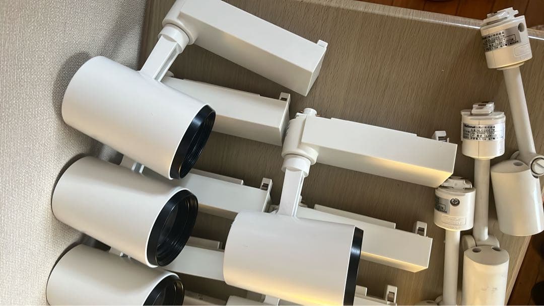 大光 レール 照明 LED スポットライト 17年 ホワイト 12個セット