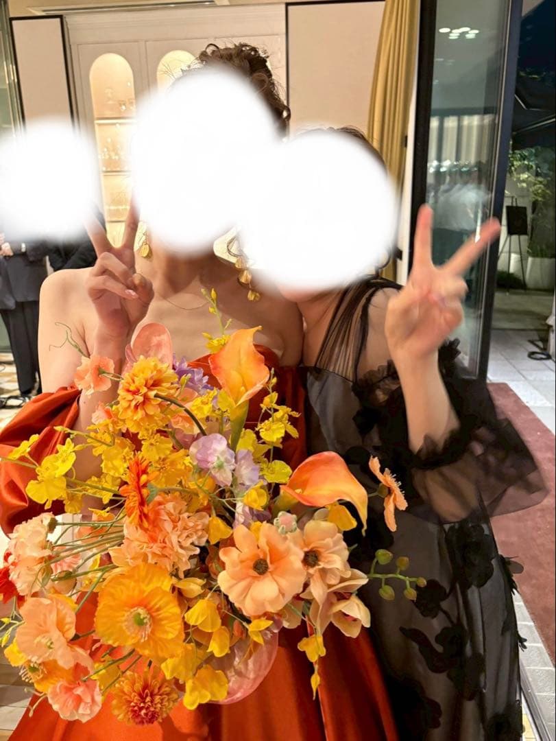 アーティフィシャルフラワー　ブーケ＆ブートニア