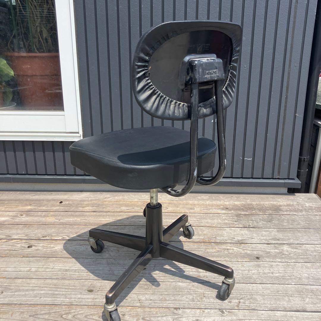 昭和レトロ ヴィンテージ コクヨ 事務椅子 デスクチェア ワークチェア