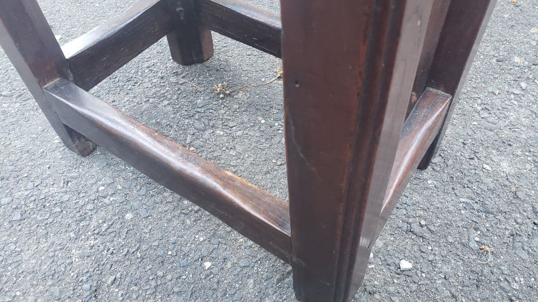 英国　イギリス　アンティーク　スツール　椅子