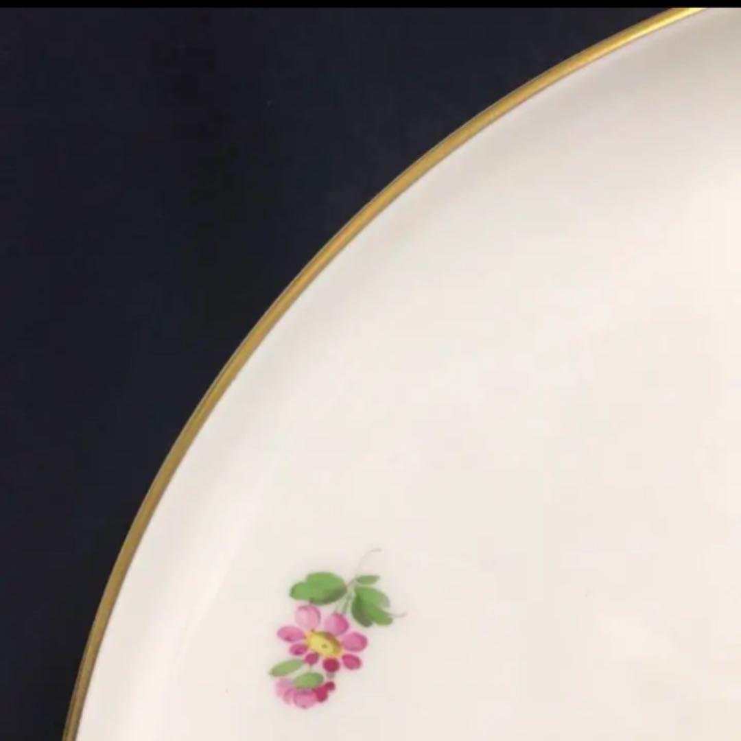 アウガルテン シンプルブーケ ローズブーケ 薔薇 トレイ大皿