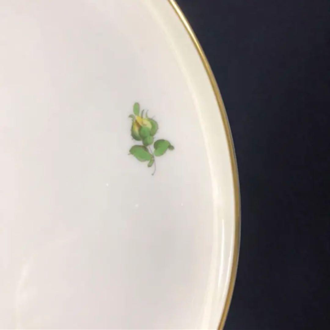 アウガルテン シンプルブーケ ローズブーケ 薔薇 トレイ大皿