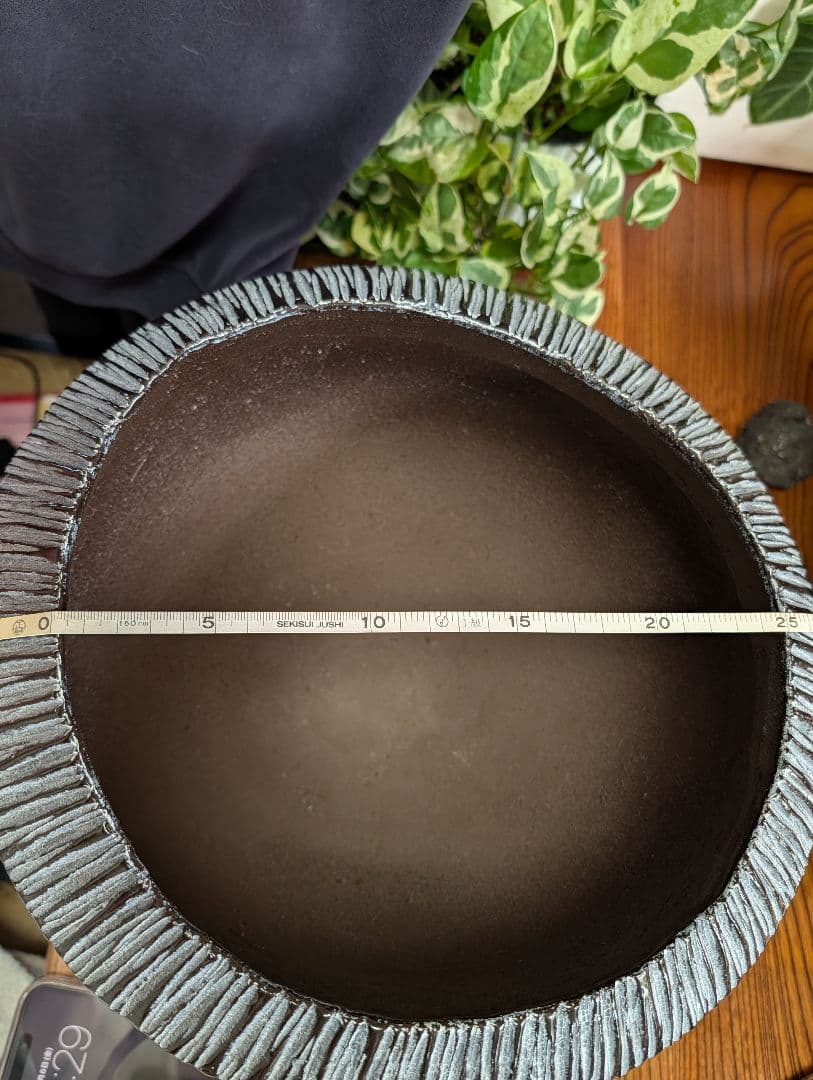 DOMANI ドマーニ 鉢カバー ブルーグレー