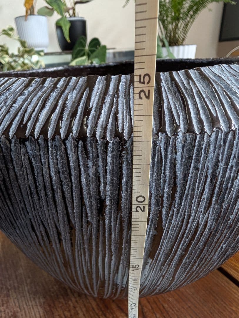 DOMANI ドマーニ 鉢カバー ブルーグレー