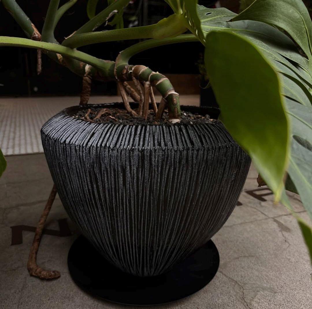 DOMANI ドマーニ 鉢カバー ブルーグレー