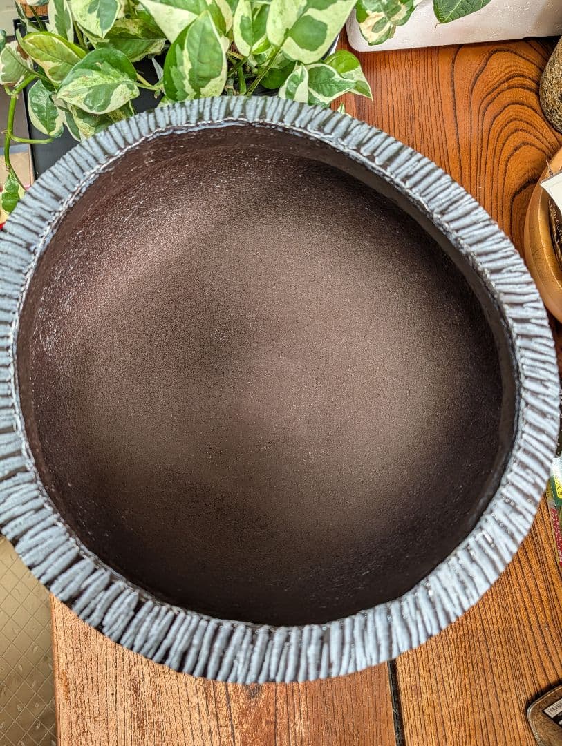 DOMANI ドマーニ 鉢カバー ブルーグレー