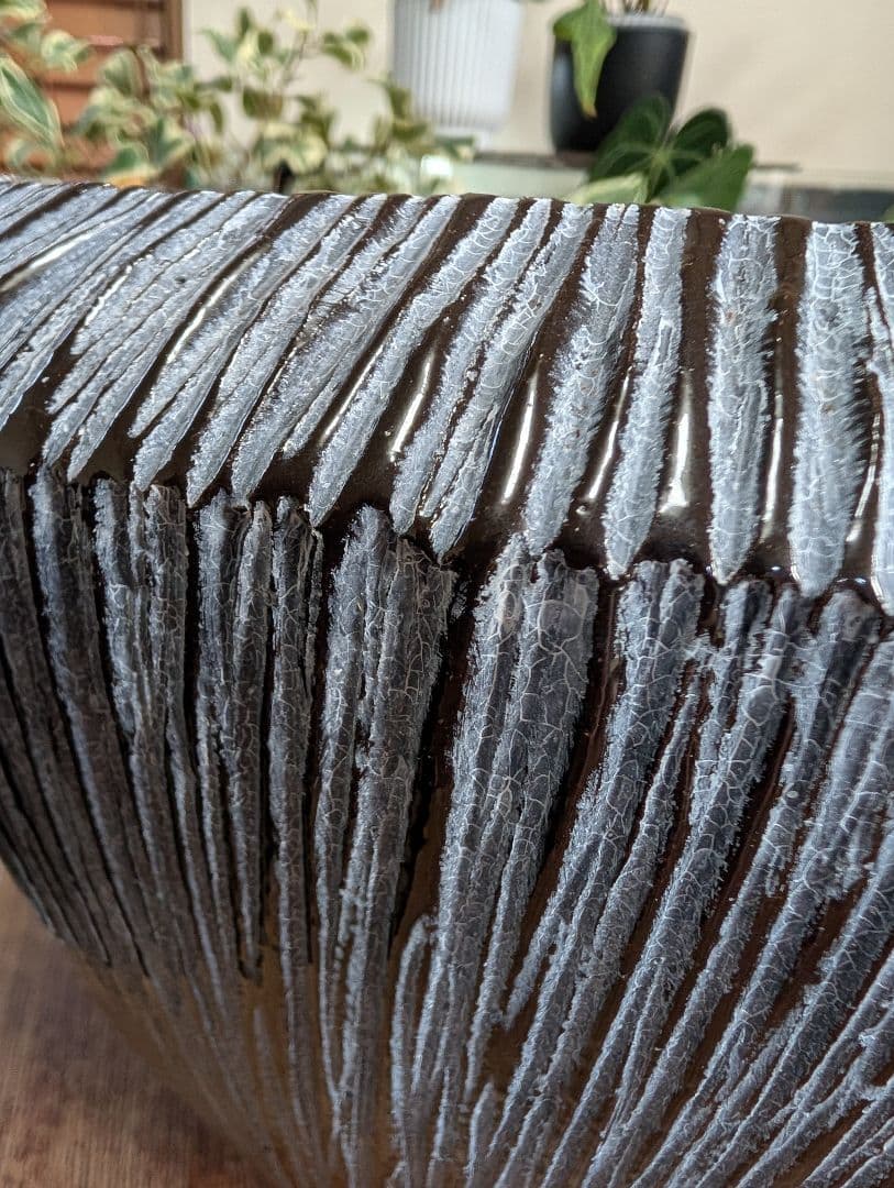 DOMANI ドマーニ 鉢カバー ブルーグレー