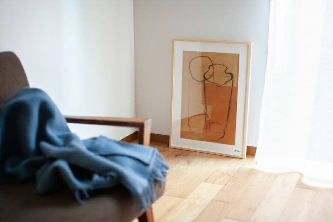 新品イッタラ アートポスター アルヴァアアルト ブラウン廃盤 完売