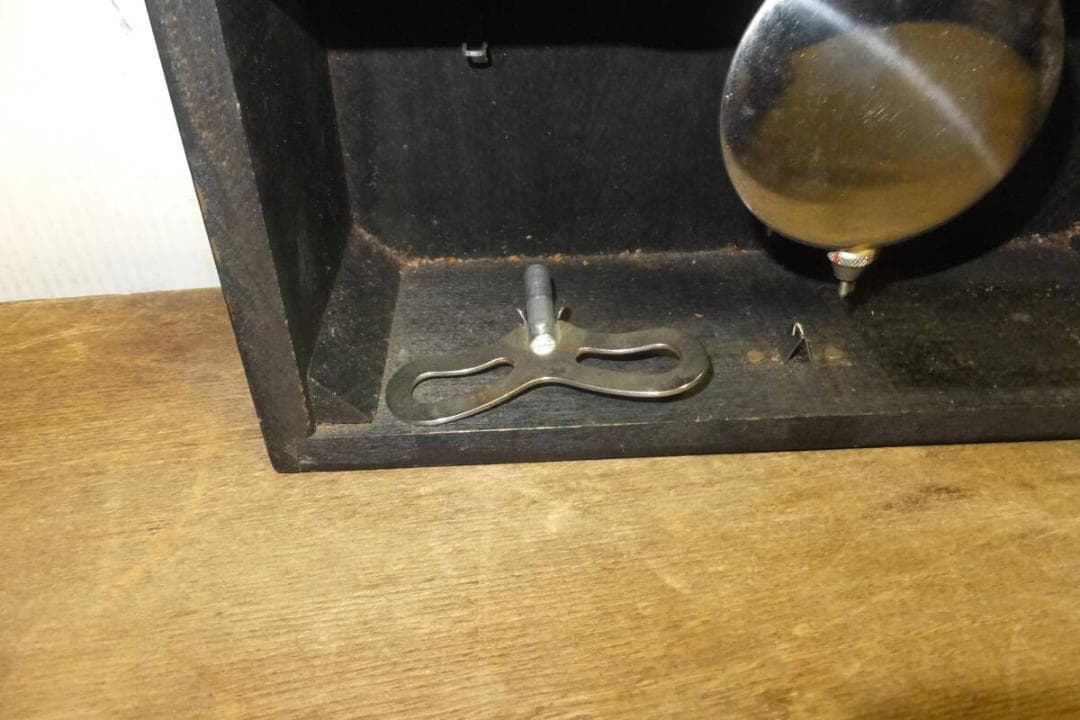 ■ セイコー 30日巻 ゼンマイ 掛け時計 作動OK 4PC447 中古 レトロ