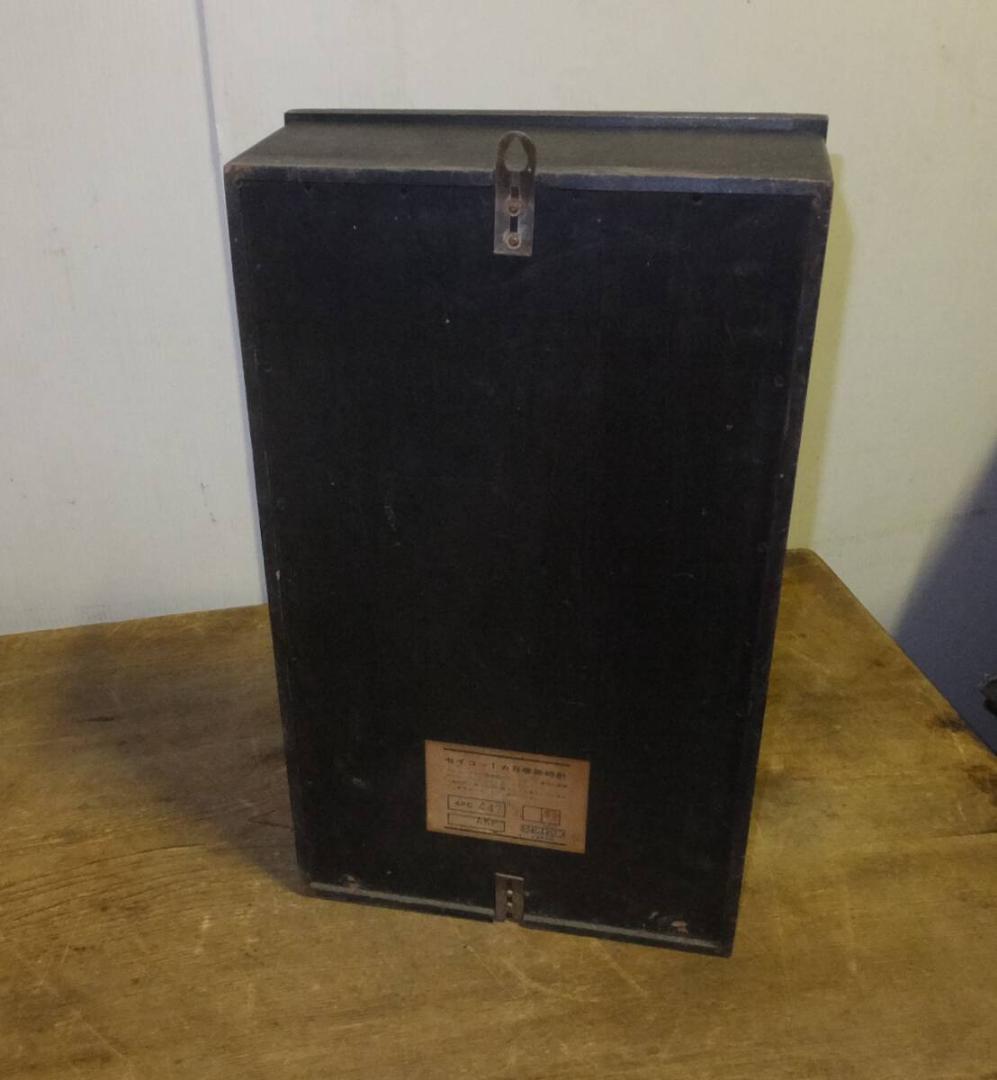 ■ セイコー 30日巻 ゼンマイ 掛け時計 作動OK 4PC447 中古 レトロ