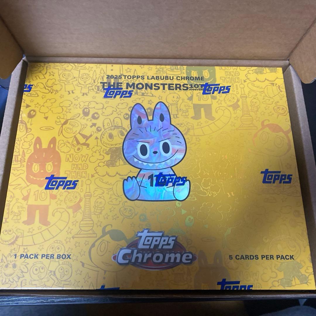 Topps Chrome 10周年記念ボックス ラブブ カード - メルカリ