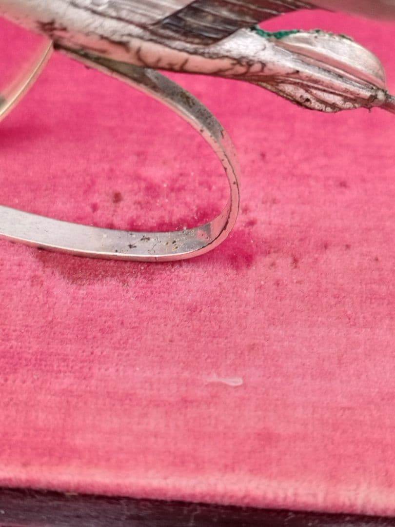 鶴 武比古 純銀 亀 シルバー silver 置物 インテリア 古物 縁起物