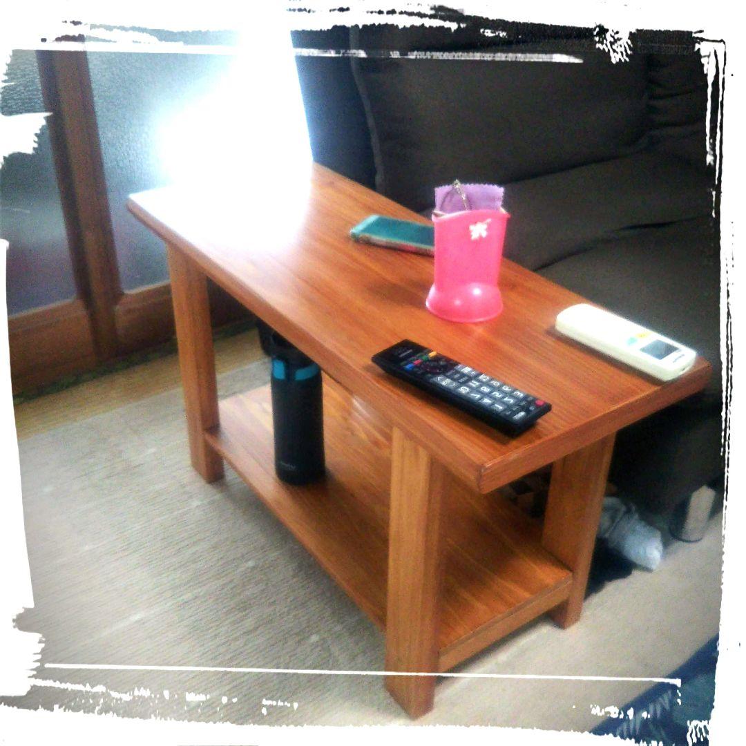 木製ハンドメイド：お部屋の雰囲気が変わります 【テーブル/飾りテーブル/水槽台】